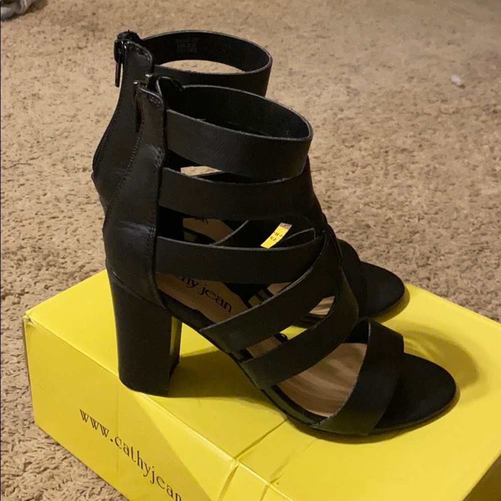 Black heels